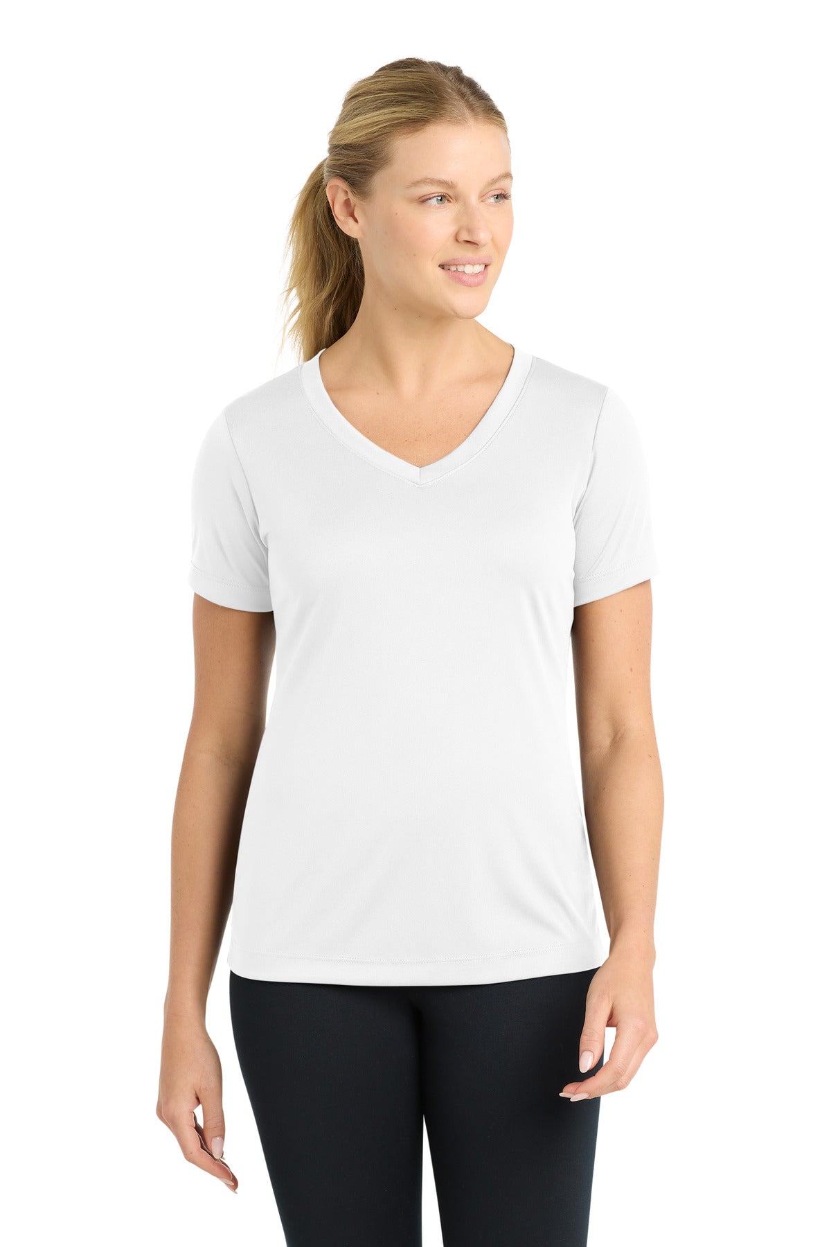 Sport-Tek® Women's PosiCharge® Competitor V-Neck Tee. LST353
