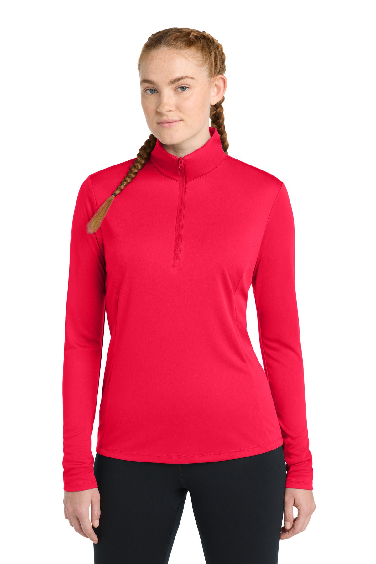 Sport-Tek® Women's PosiCharge® Competitor 1/4-Zip Pullover. LST357