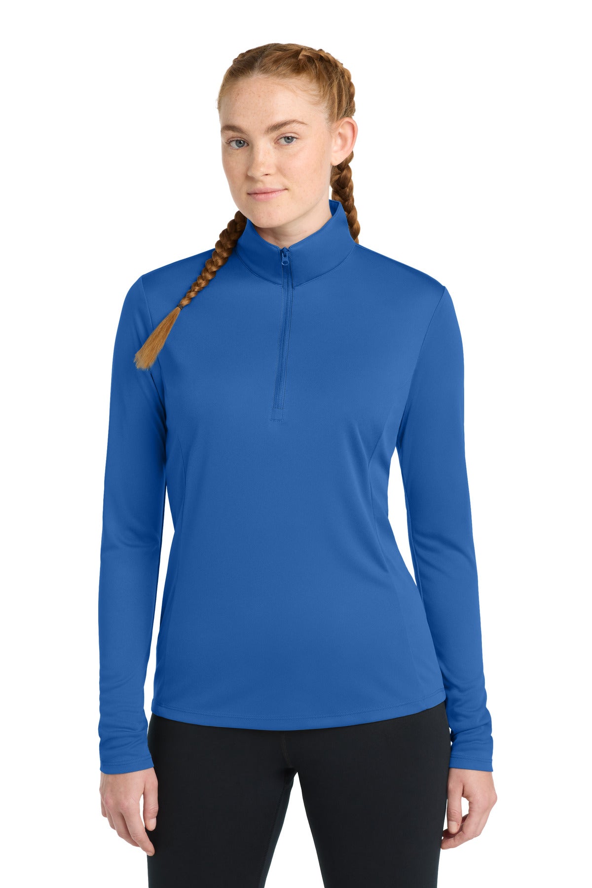 Sport-Tek® Women's PosiCharge® Competitor 1/4-Zip Pullover. LST357