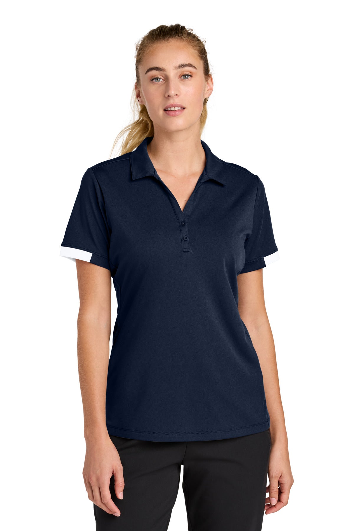 Sport-Tek® Women's Club Colorblock Polo LST444