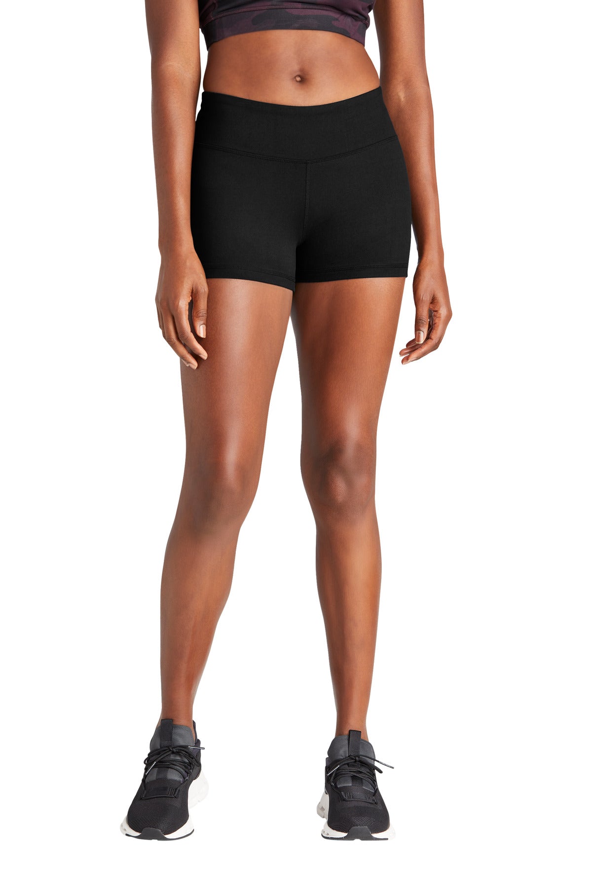 Sport-Tek® Women's Interval 3  Short LST475 - Black - 3XL