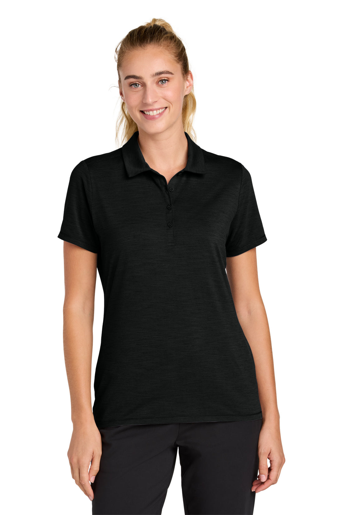 Sport-Tek® Women's Versa Polo LST490 - Black - 3XL