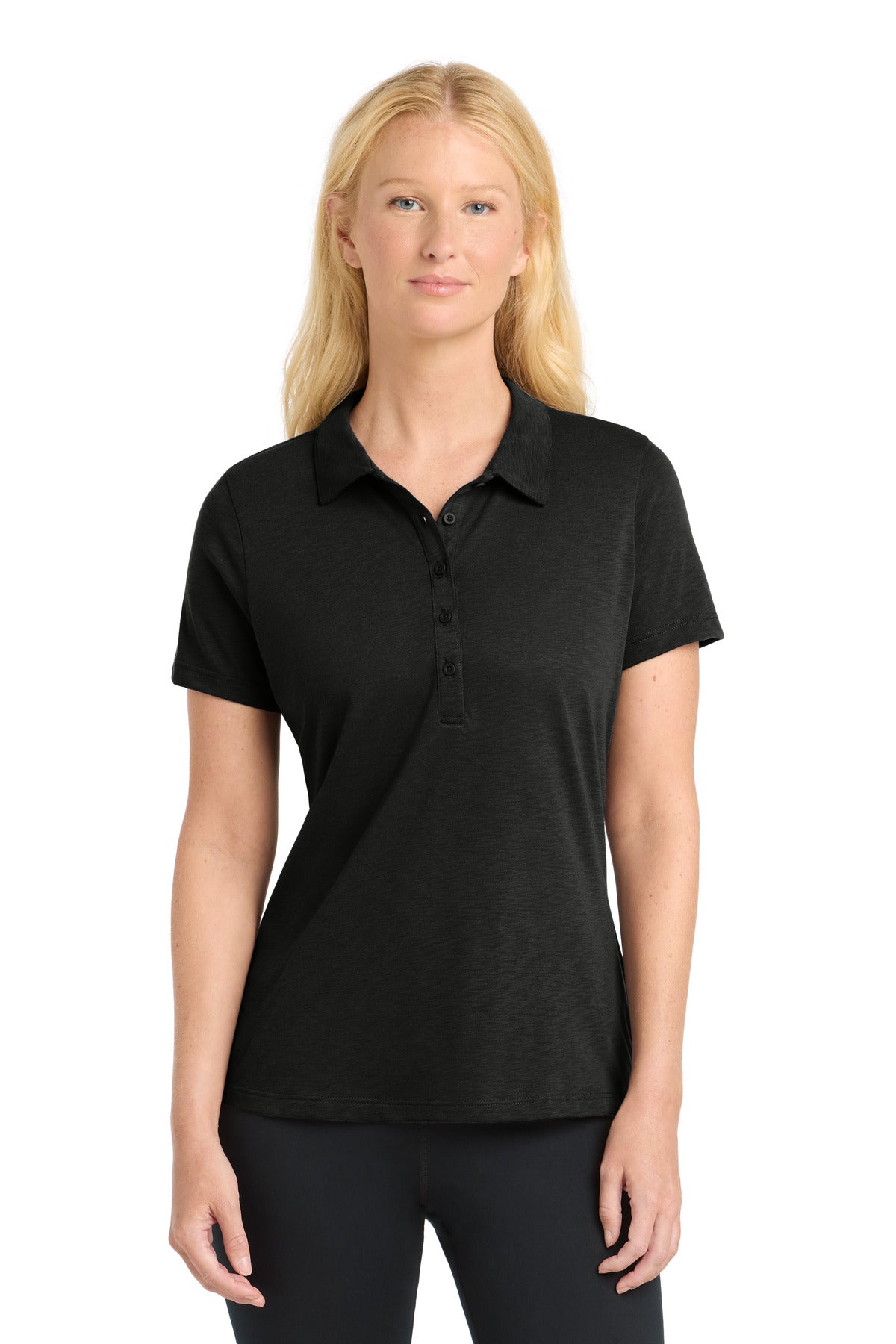 Sport-Tek® Women's PosiCharge® Strive Polo. LST530 - Black - 3XL