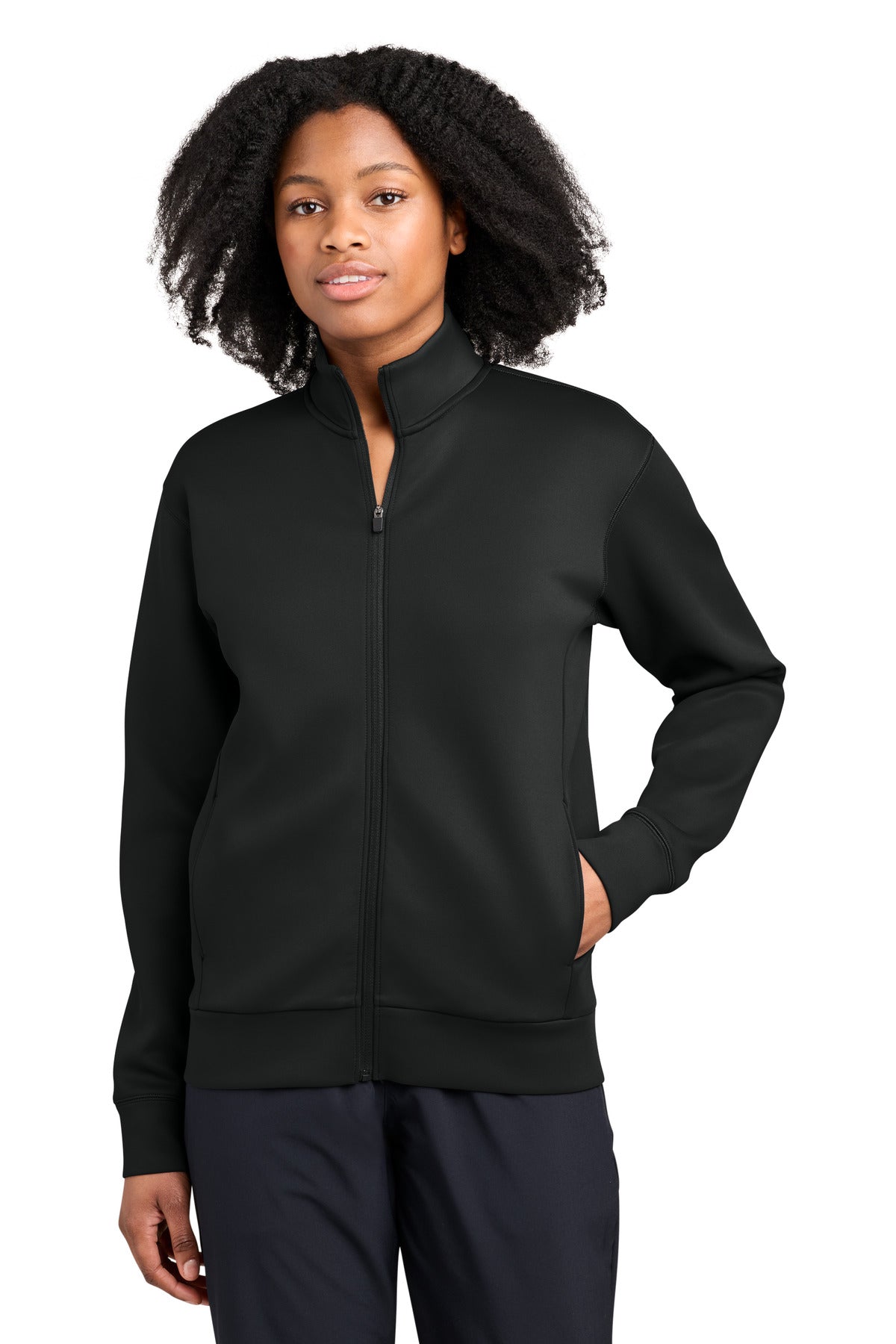 Sport-Tek® Women's Pro Perform Full-Zip LST582 - Black - 3XL
