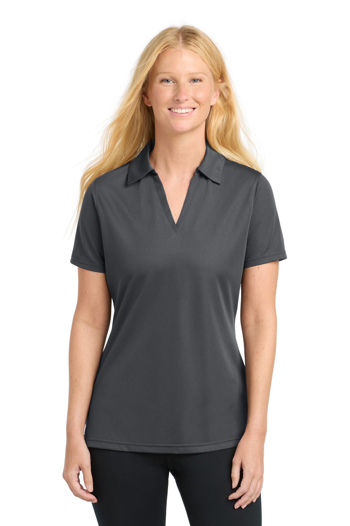 Sport-Tek® Women's PosiCharge® Active Textured Polo. LST690