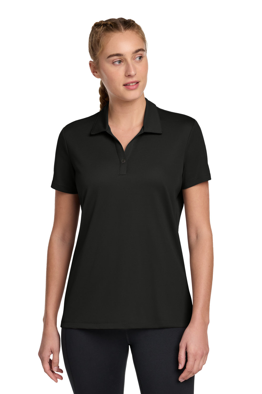Sport-Tek® Women's UV Micropique Polo LST740 - Black - 3XL