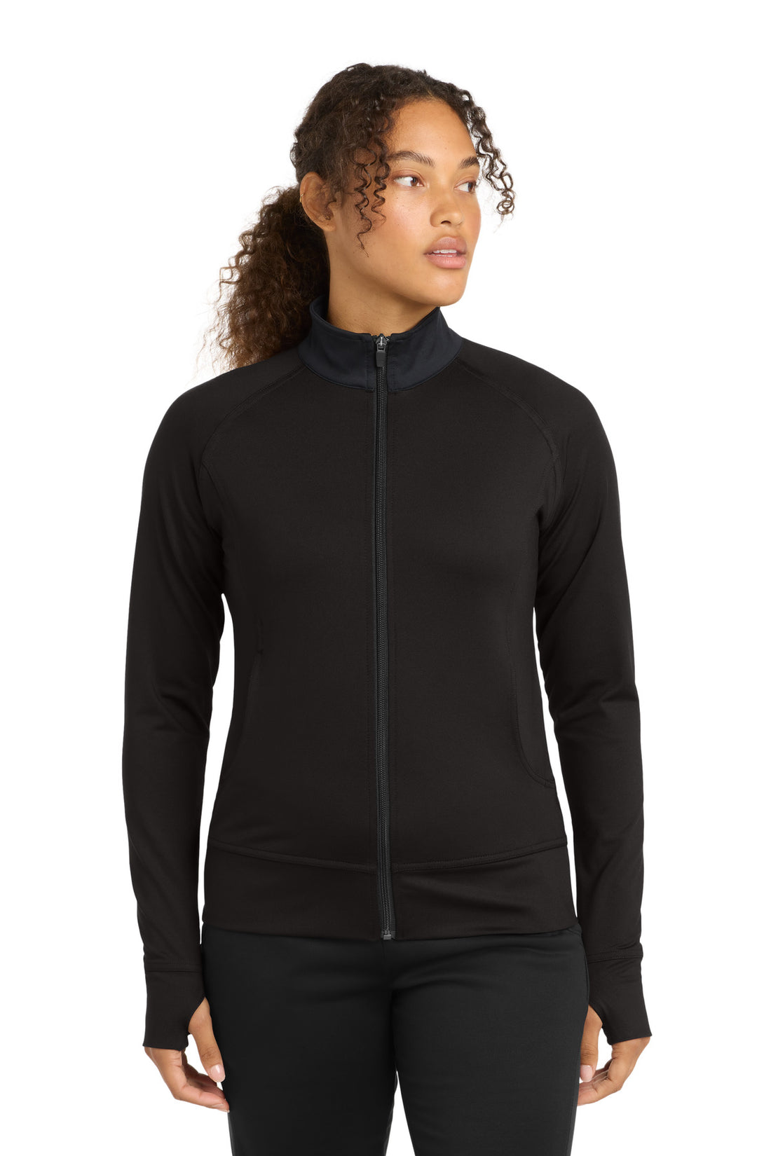 Sport-Tek® Women's NRG Fitness Jacket. LST885 - Black - XS