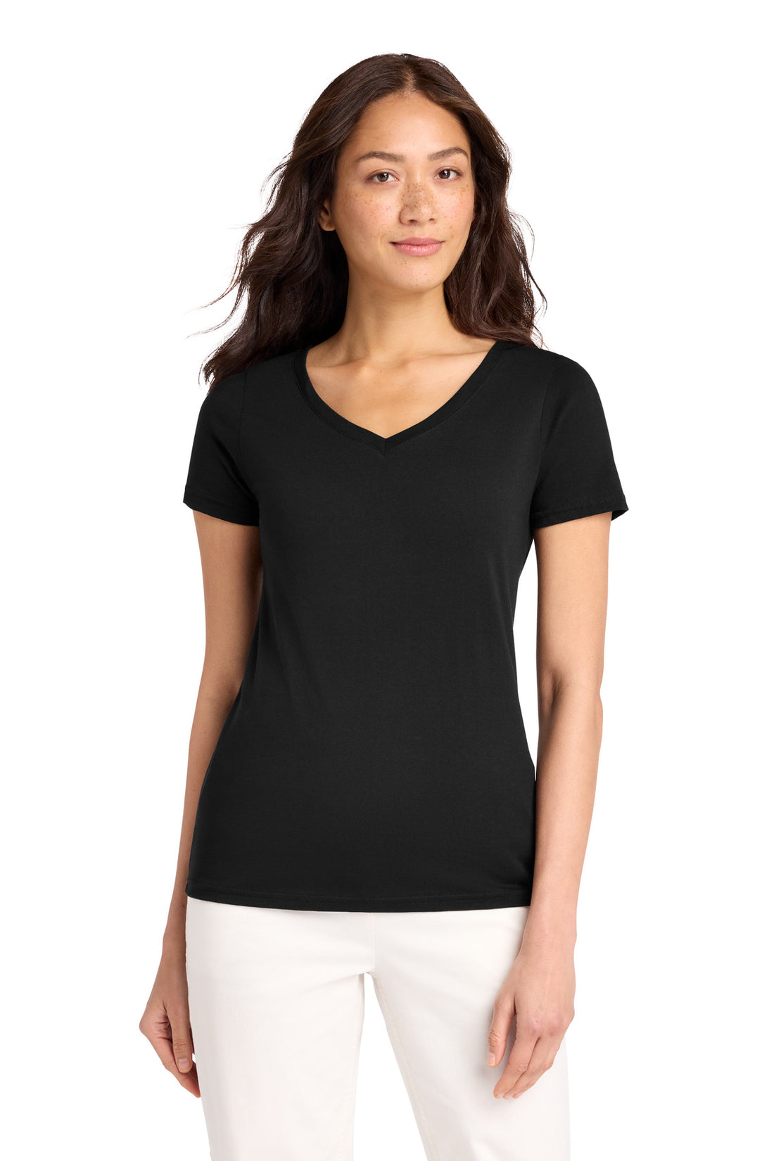 Volunteer Knitwear Women's Daily V-Neck Tee LVL45V
