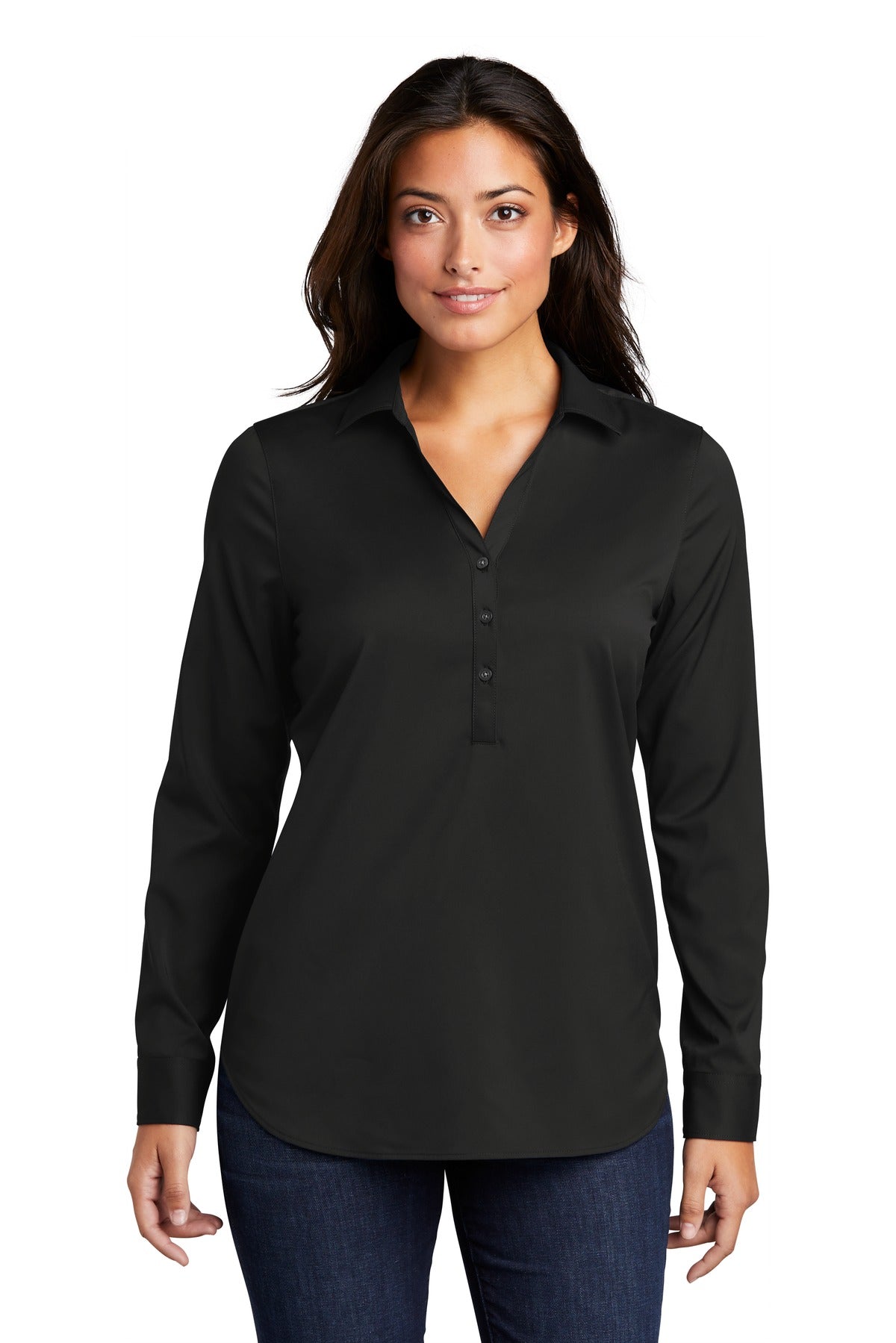 Port Authority ® Ladies City Stretch Tunic LW680 - Black - XS