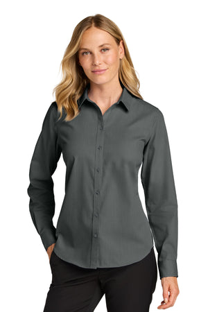 Port Authority® Women's Long Sleeve Nailhead Easy Care Shirt LW816