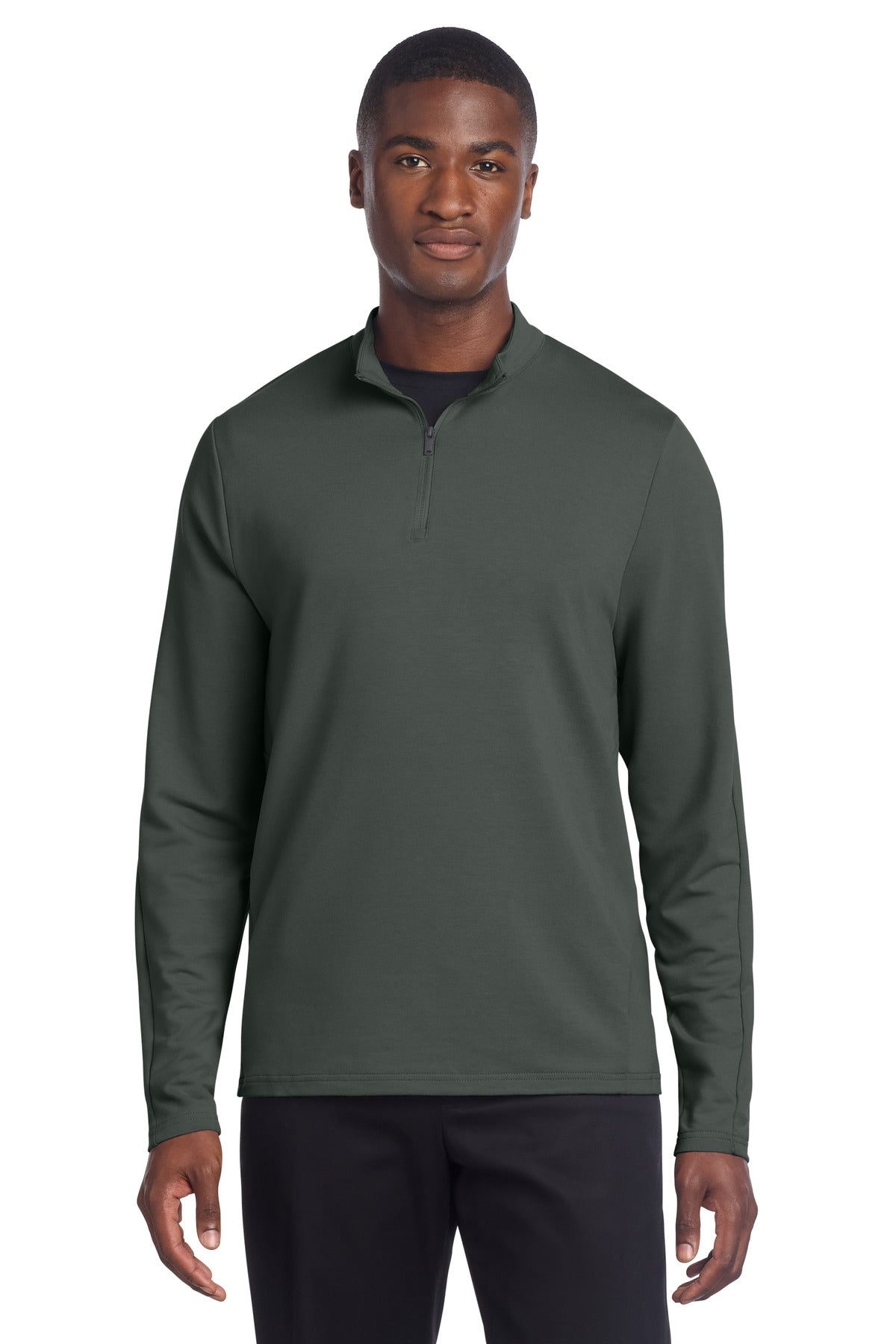 Mercer+Mettle® Stretch 1/4-Zip Pullover MM3010 - Anchor Grey - 2XL