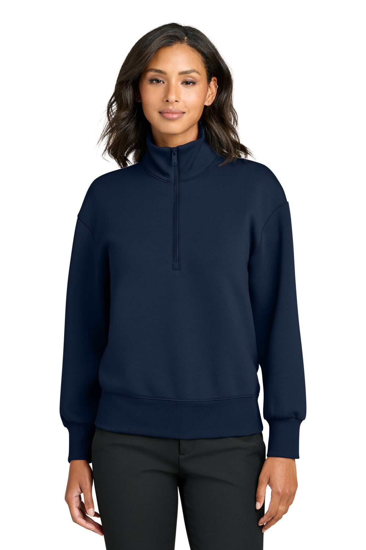 Mercer+Mettle® Women's Soft Spacer 1/4-Zip MM3101