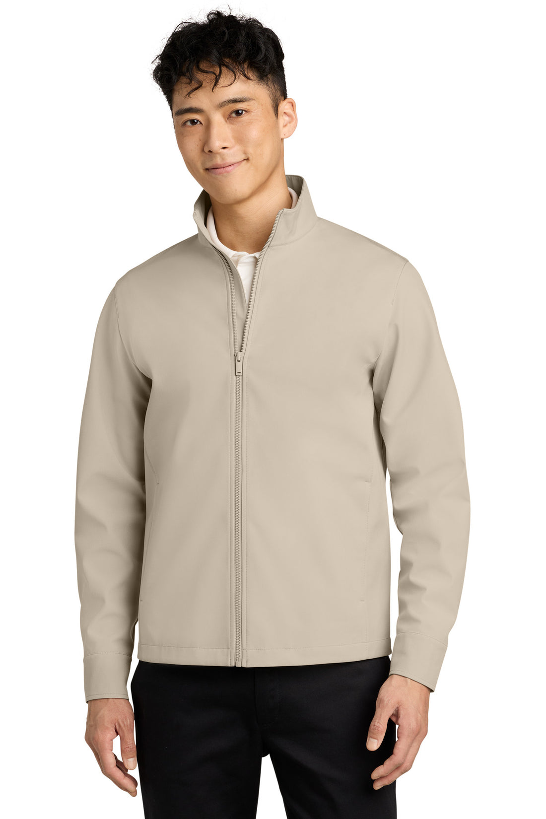 Mercer+Mettle® Comfort Soft Shell Jacket MM7104 - Almond - 2XL
