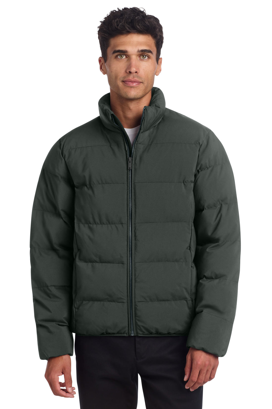Mercer+Mettle® Puffy Jacket MM7210 - Anchor Grey - 2XL