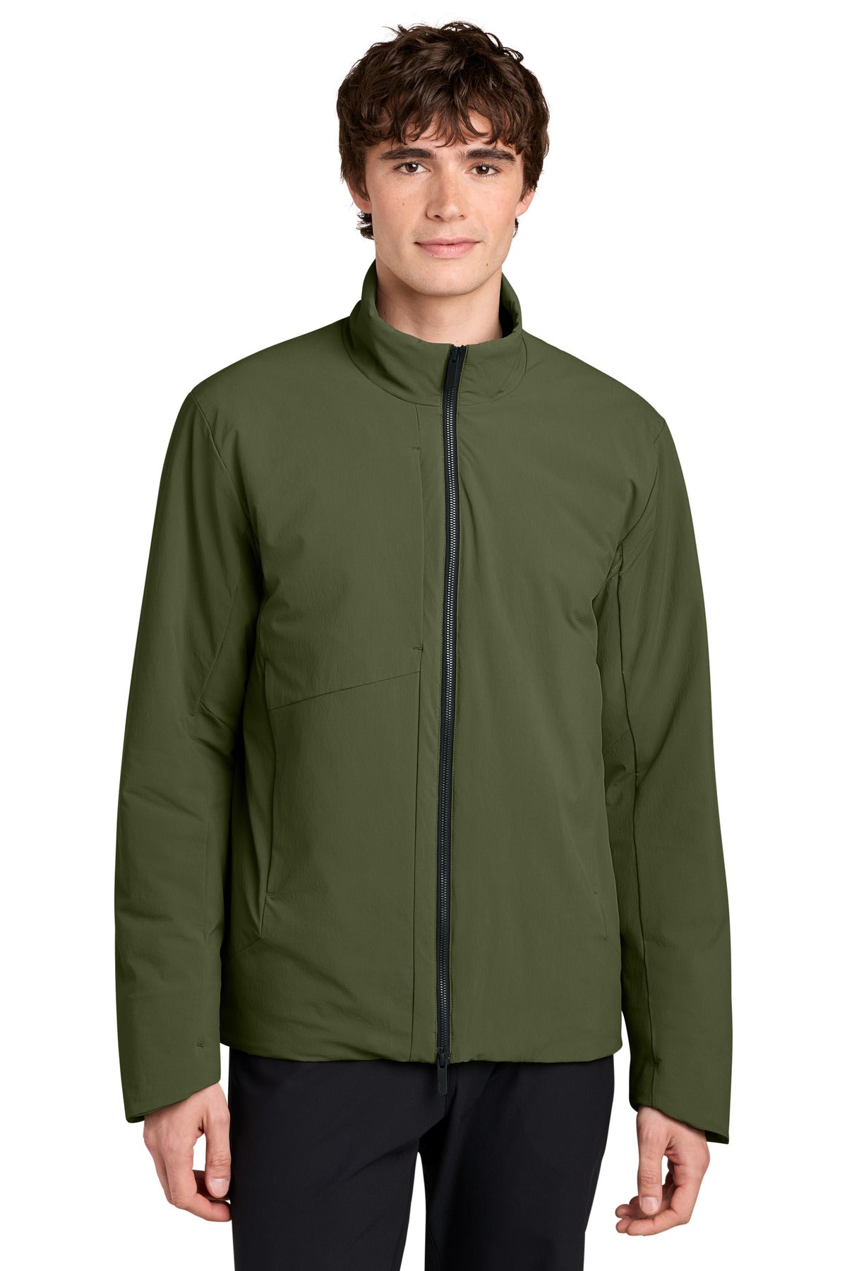 MiiR® Sashiko Full-Zip Stretch Puffy MRA440 - Forest Moss - 2XL
