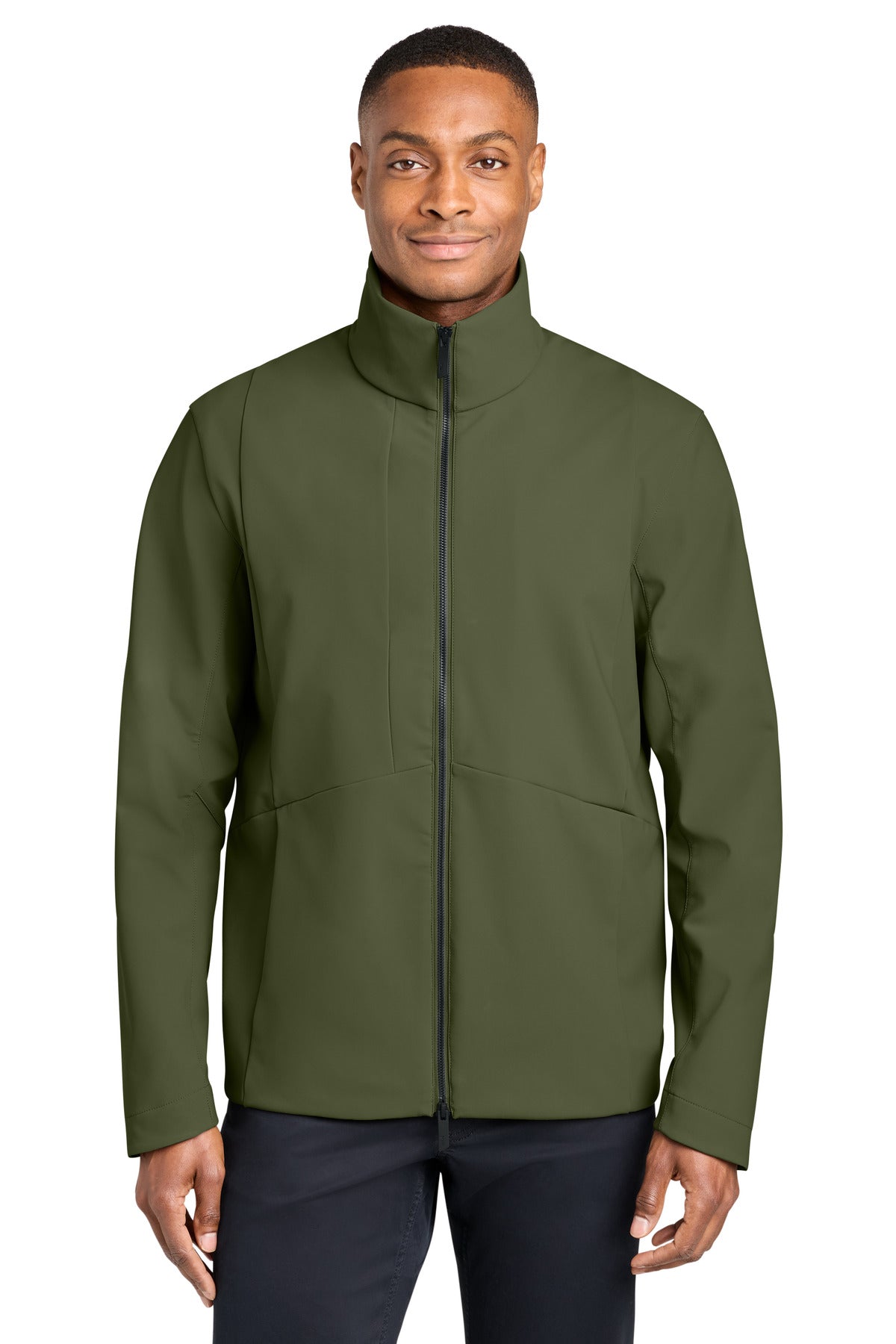 MiiR® Nozawa Full-Zip Soft Shell MRA474 - Forest Moss - 2XL