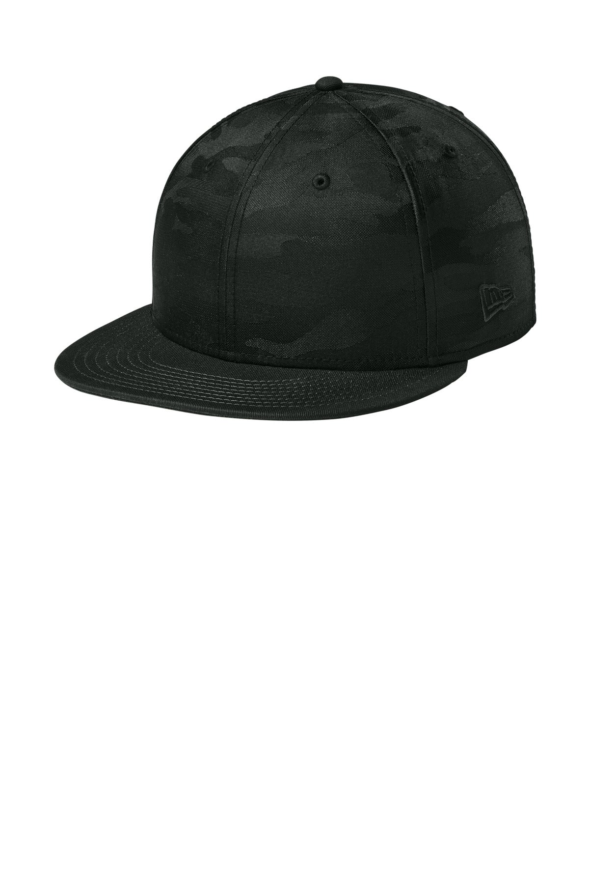 New Era ® Camo Flat Bill Snapback Cap NE407