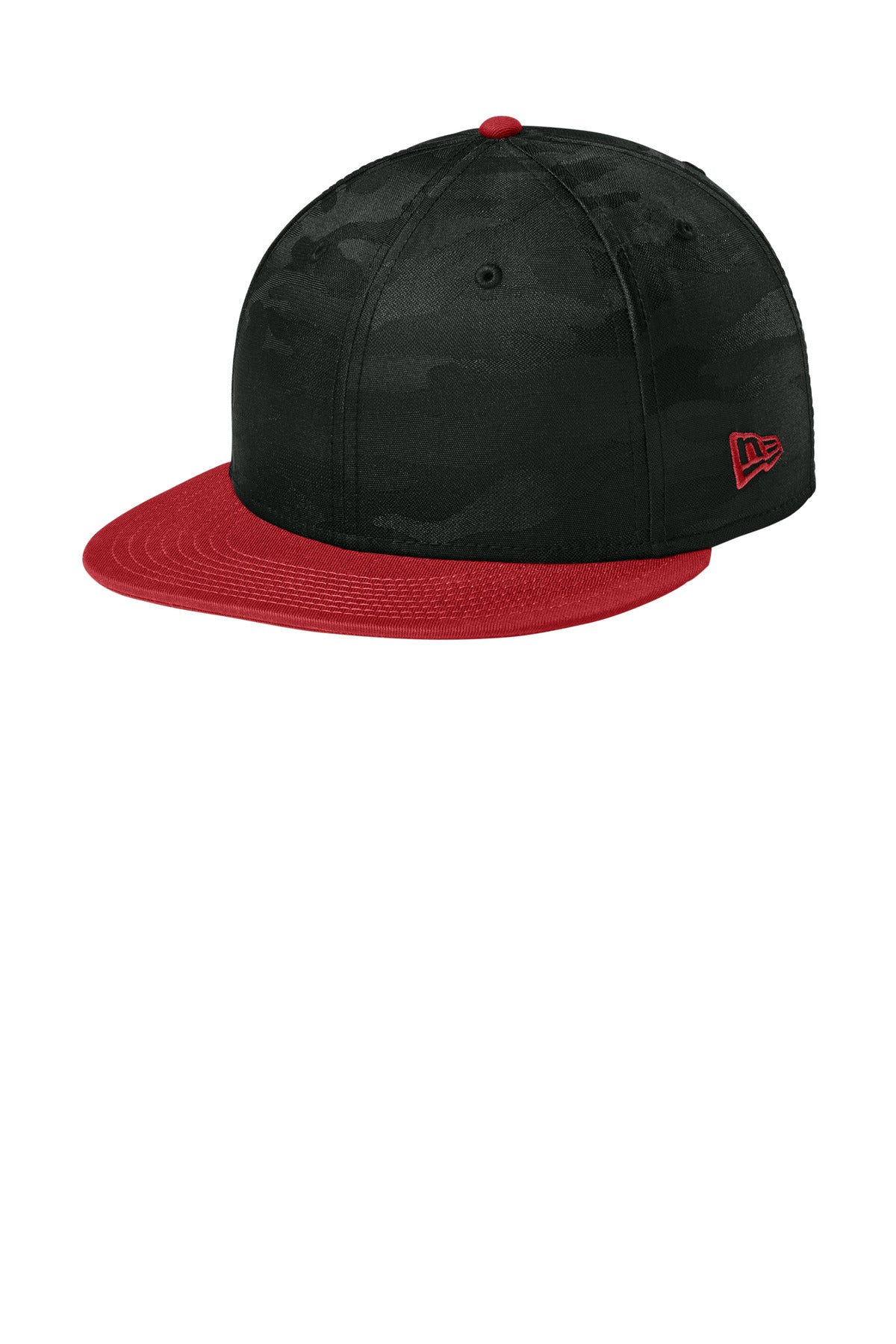 New Era ® Camo Flat Bill Snapback Cap NE407