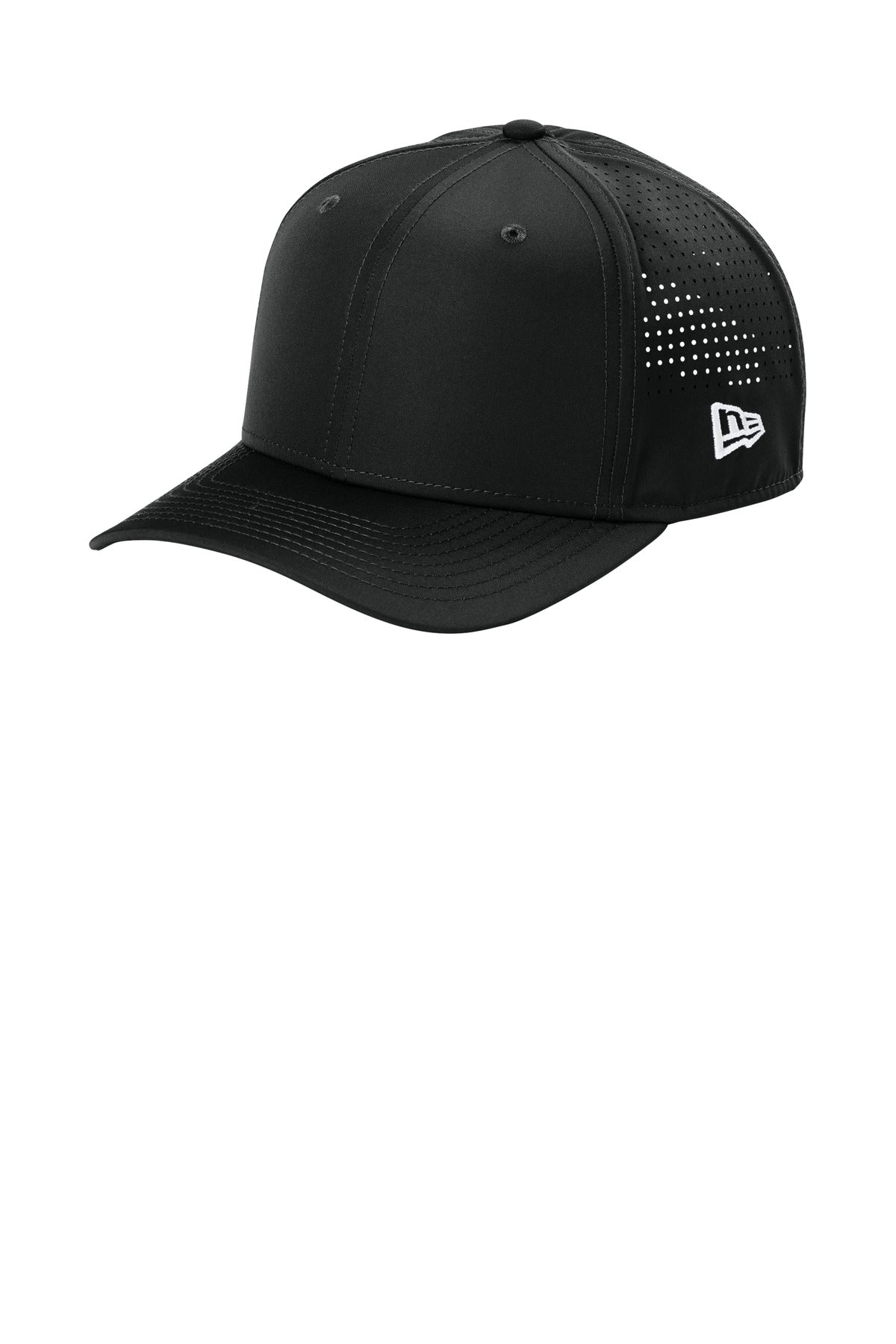 New Era® 9SEVENTY® Perforated Snapback Cap NE501 - Black - OSFA