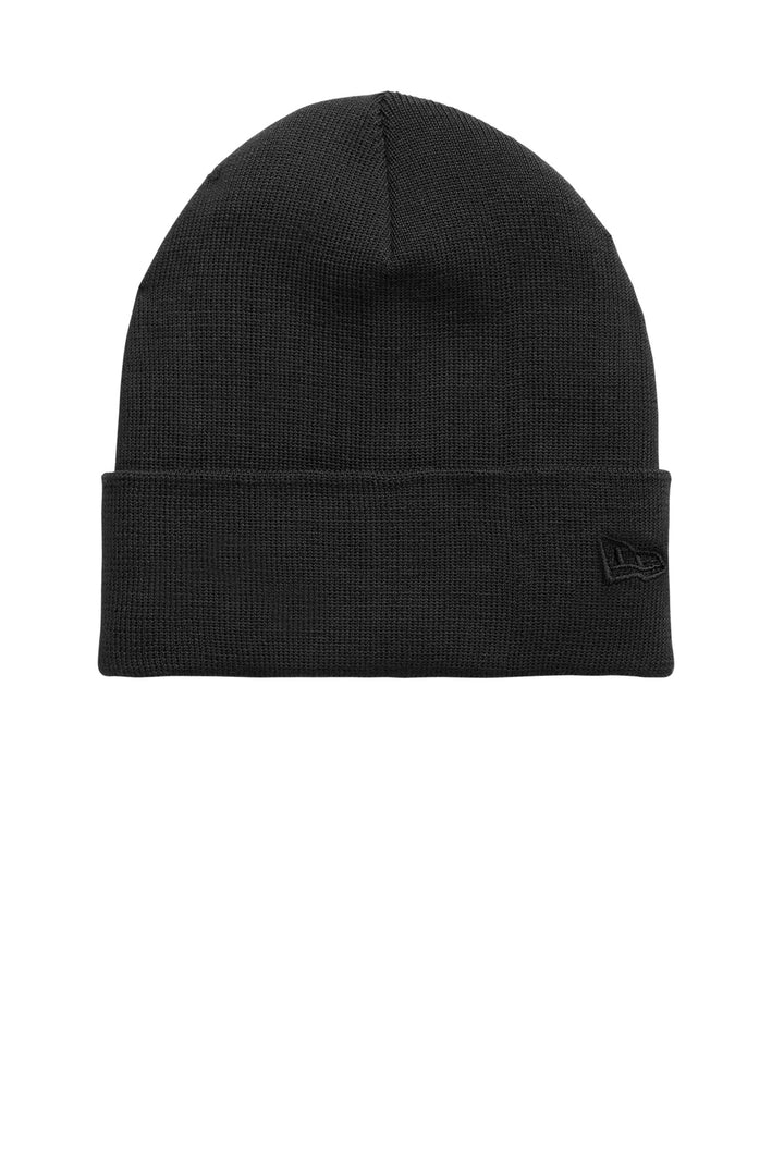 New Era® Recycled Cuff Beanie NE907 - Black - OSFA