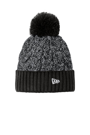 New Era® Marled Knit Pom Beanie NE910