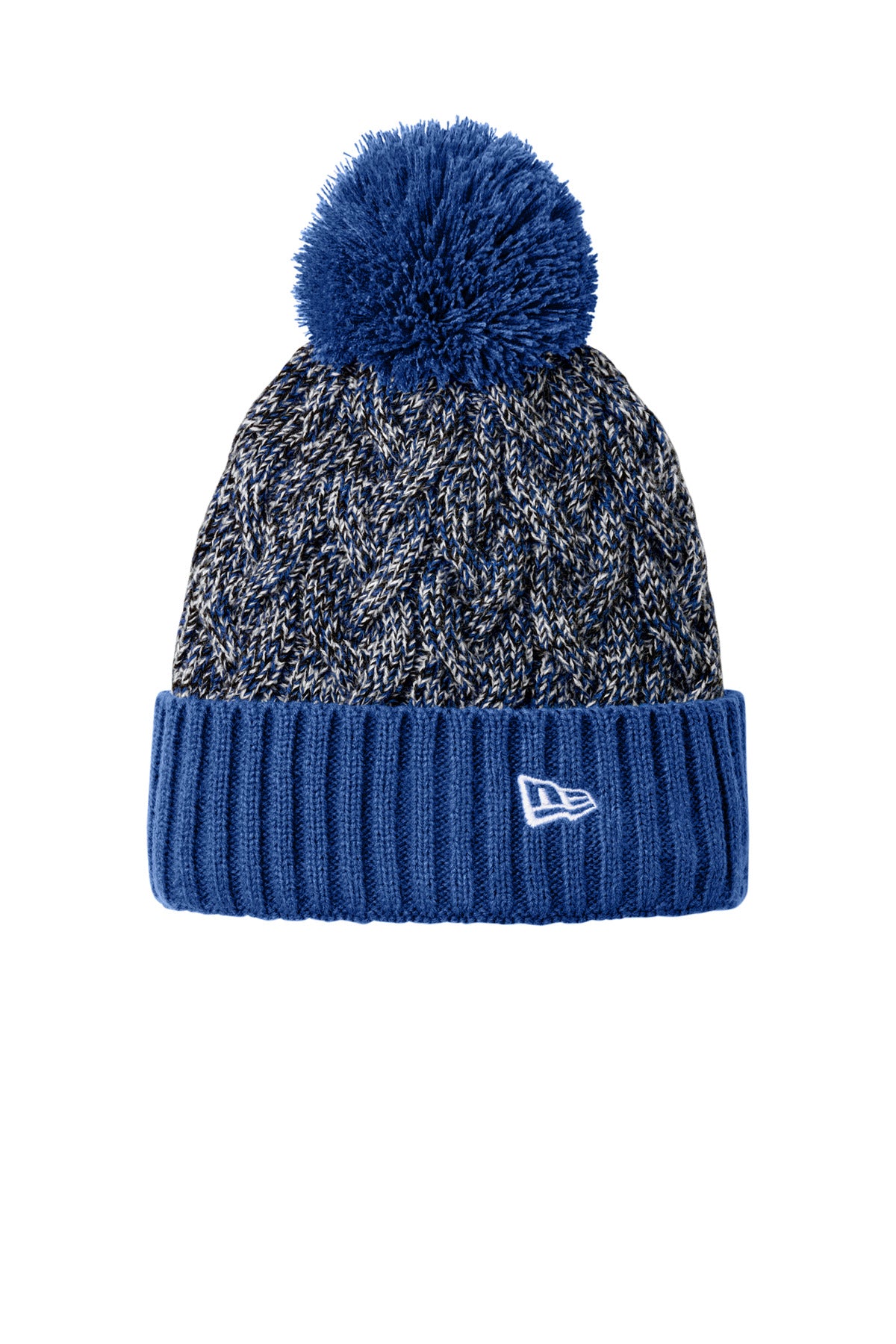 New Era® Marled Knit Pom Beanie NE910