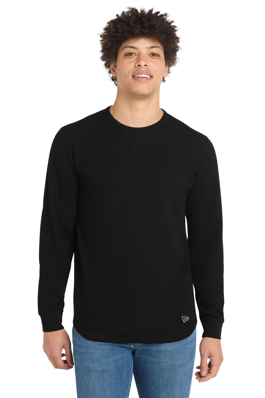 New Era® Thermal Long Sleeve NEA140 - Black - 2XL