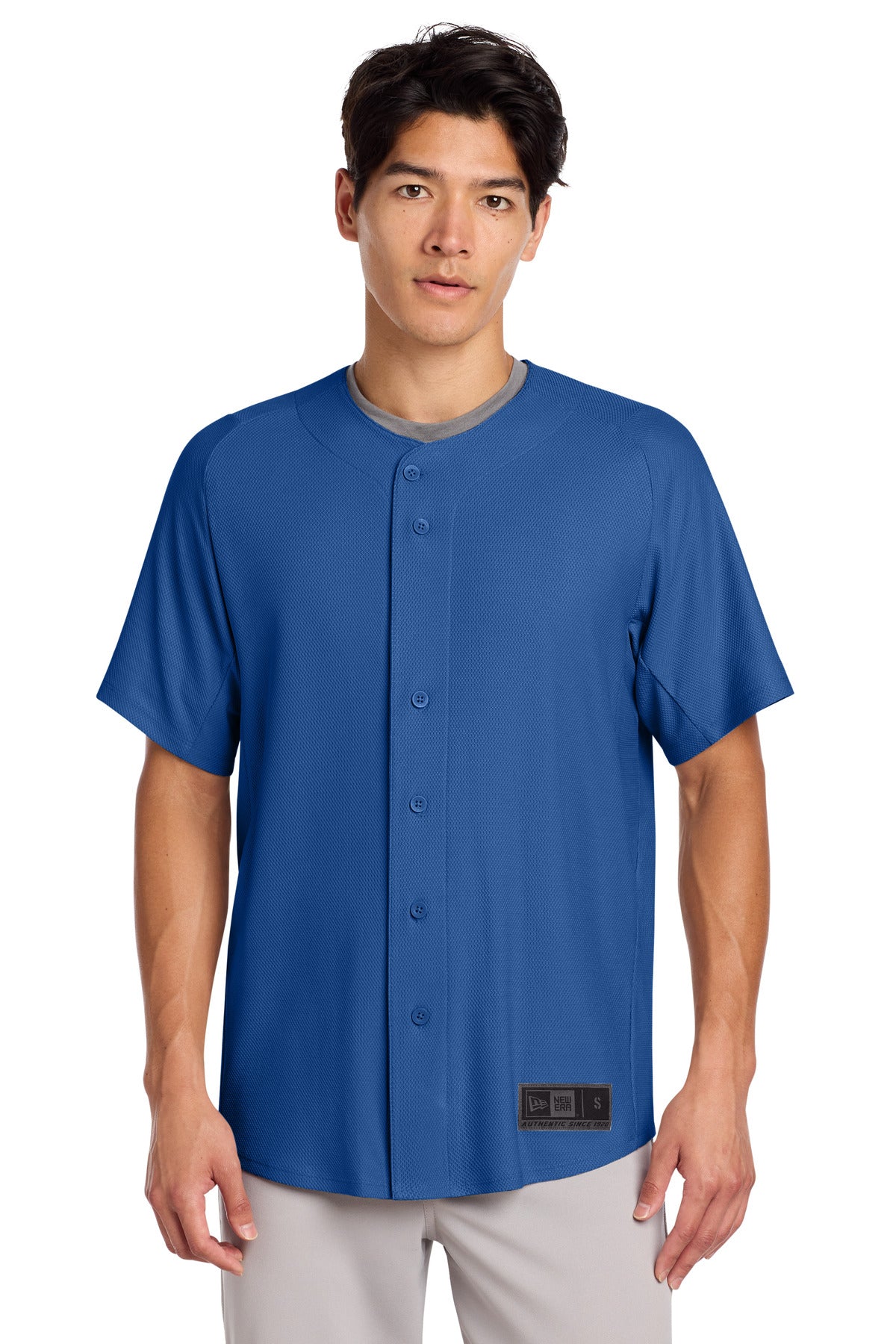 New Era ® Diamond Era Full-Button Jersey. NEA220