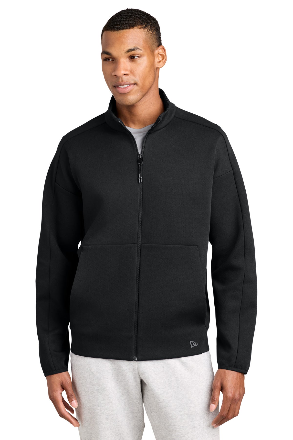 New Era® Double Back Full-Zip NEA566 - Black - 2XL