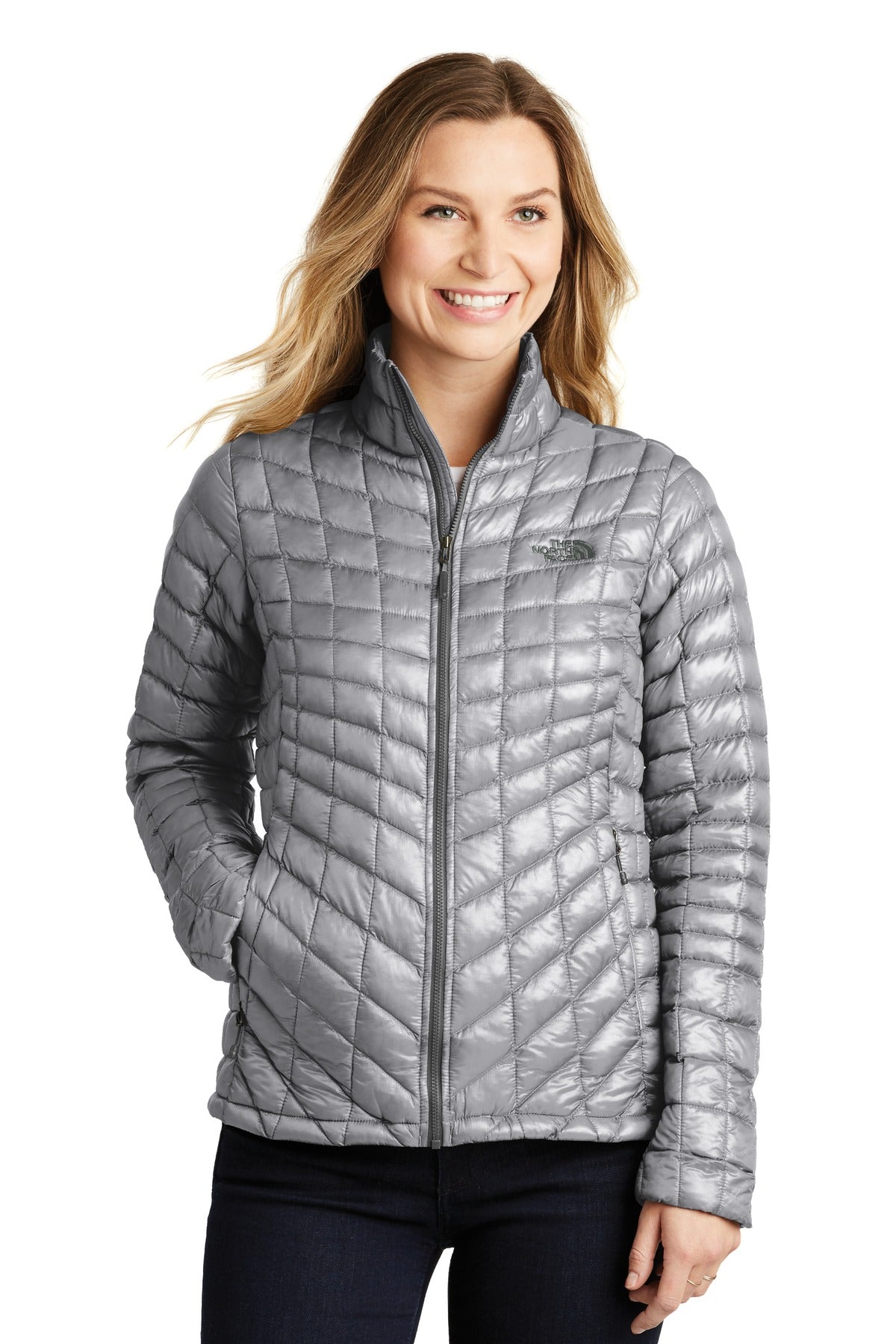 The North Face ® Women's ThermoBall  Trekker Jacket. NF0A3LHK - Mid Grey - 2XL