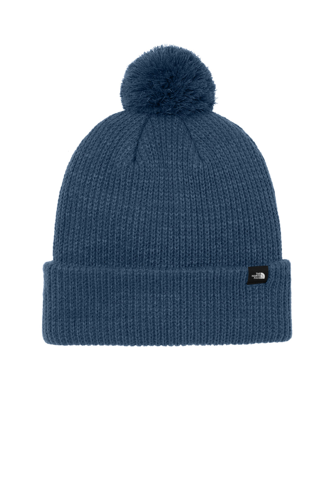 The North Face® Pom Beanie NF0A7RGI - Shady Blue - OSFA