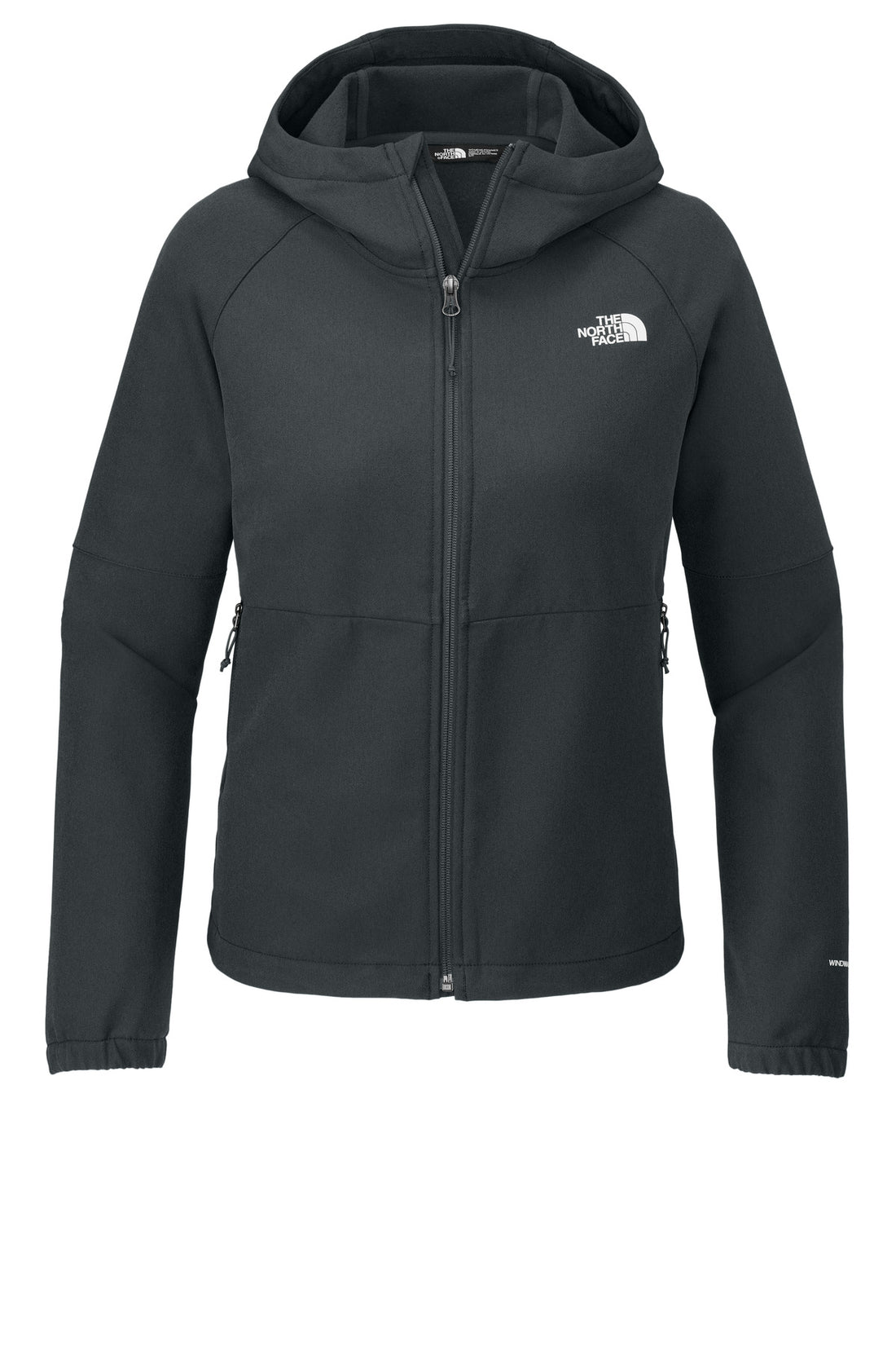 The North Face® Women's Barr Lake Hooded Soft Shell Jacket NF0A8BUE - Asphalt Grey Dark Heather - 2XL