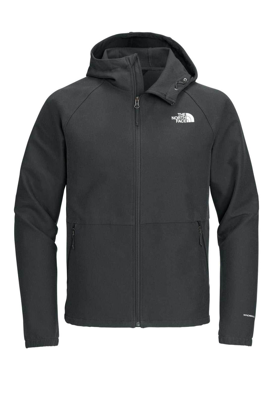 The North Face® Barr Lake Hooded Soft Shell Jacket NF0A8BUF - Asphalt Grey Dark Heather - 2XL