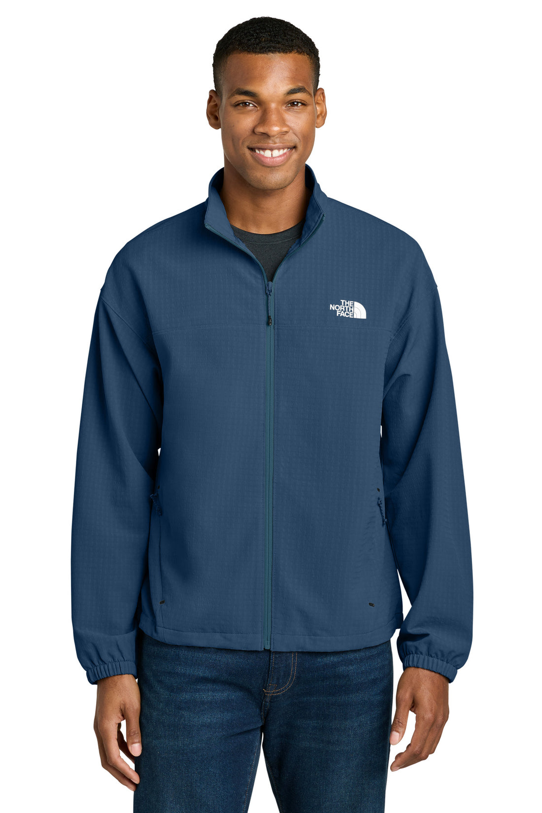 The North Face® Mountain Horizon Jacket NF0A8GE2 - Shady Blue - 2XL