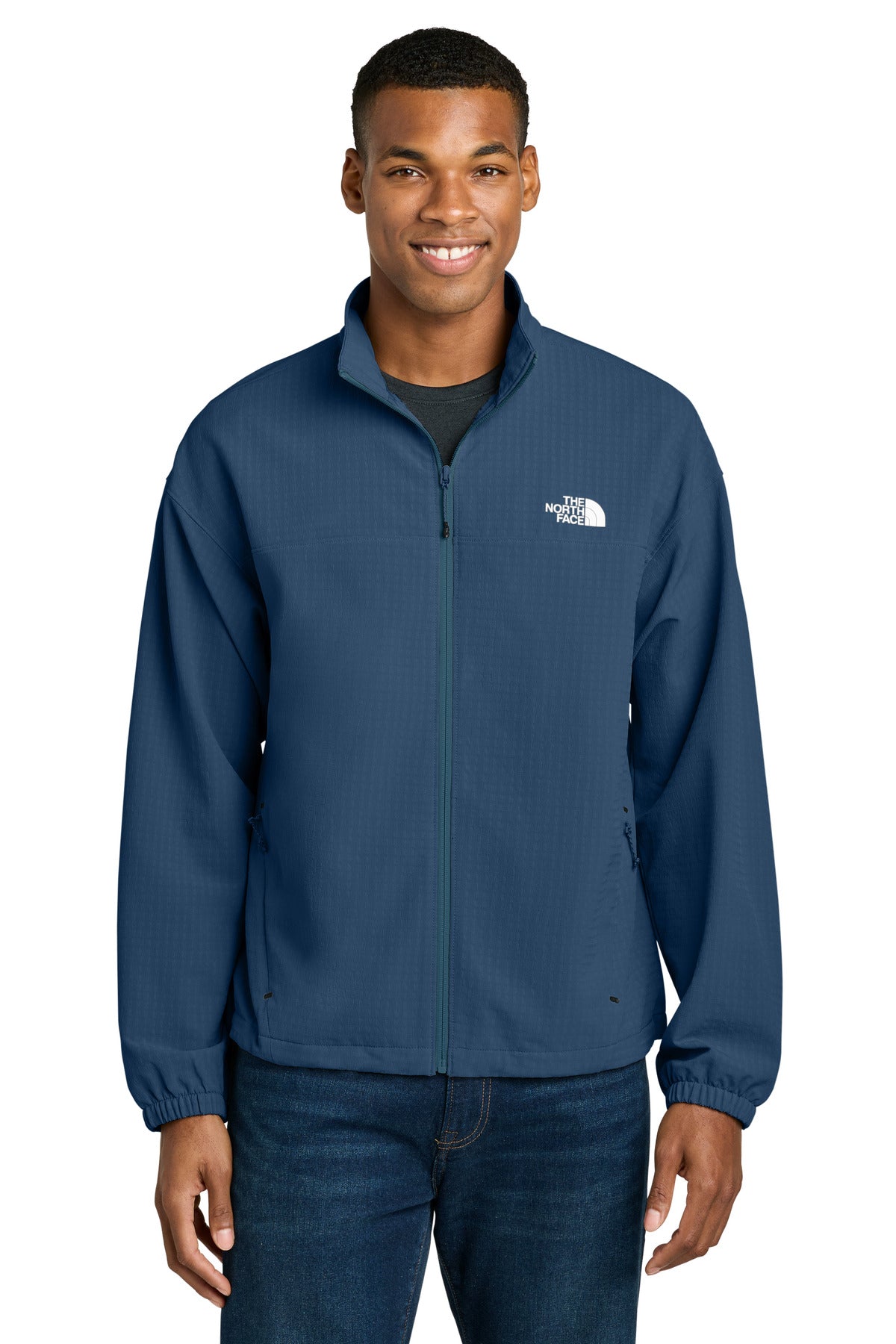The North Face® Mountain Horizon Jacket NF0A8GE2 - Shady Blue - 2XL