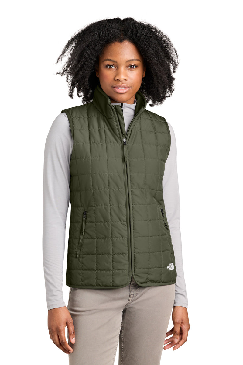 The North Face® Women's Iron Drift Quilted Vest NF0A8JF0 - New Taupe Green - 2XL