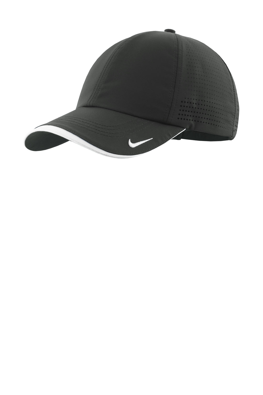 Nike Dri-FIT Perforated Performance Cap NKFB6445 - Anthracite/ White - M/L