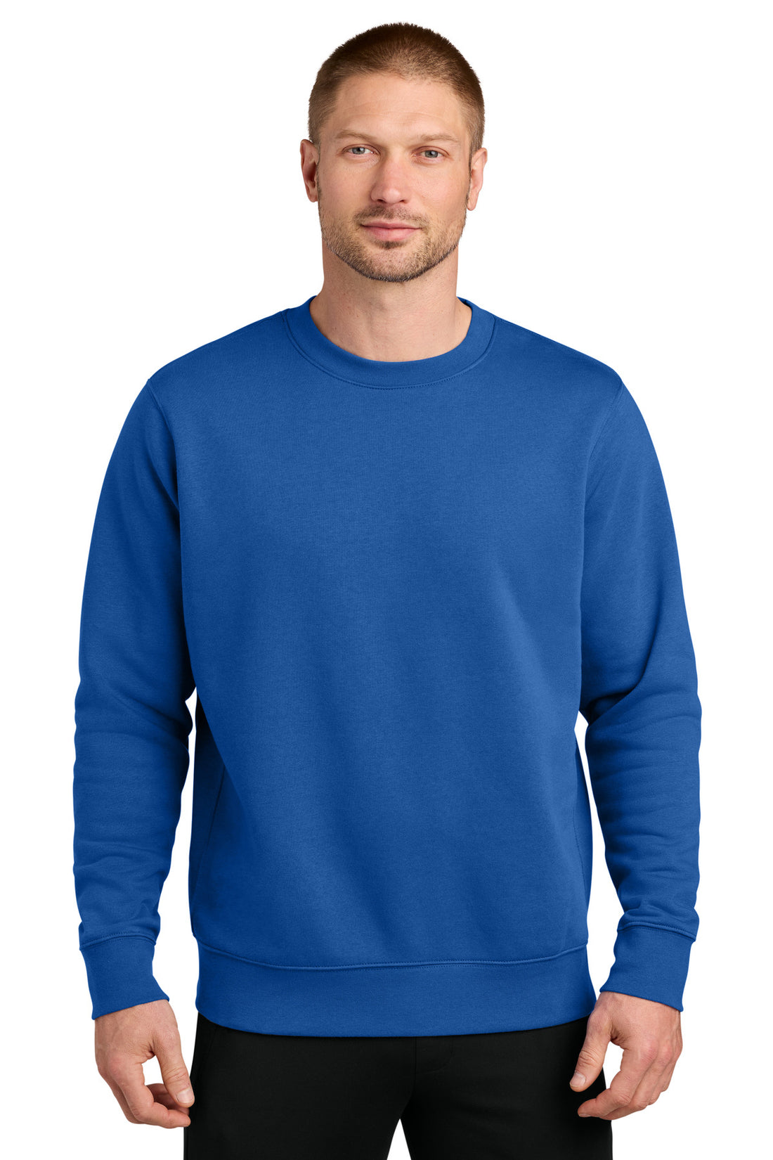 Nike Club Fleece Sleeve Swoosh Crew NKFD9863