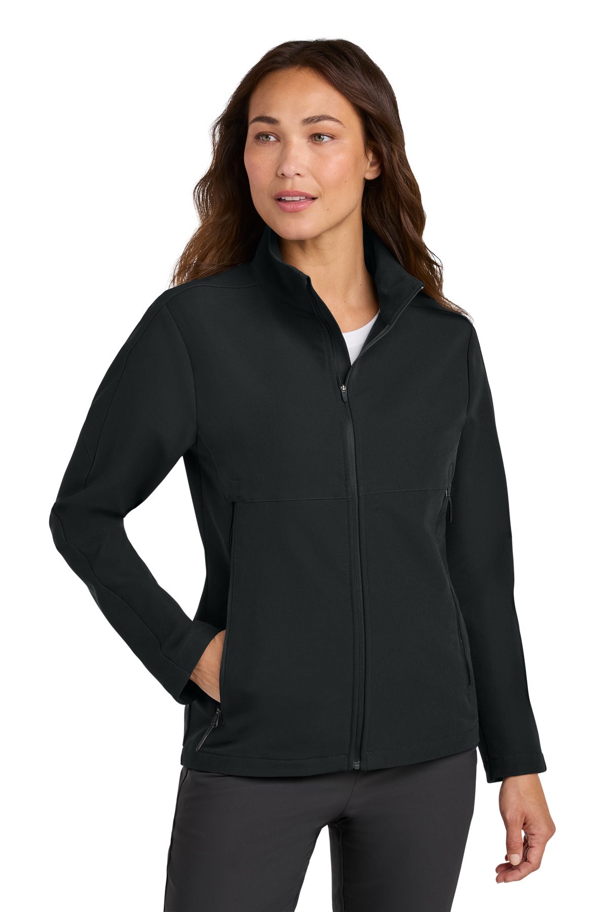 Nike Women's Full-Zip Soft Shell Jacket NKHM7937 - Black - 2XL