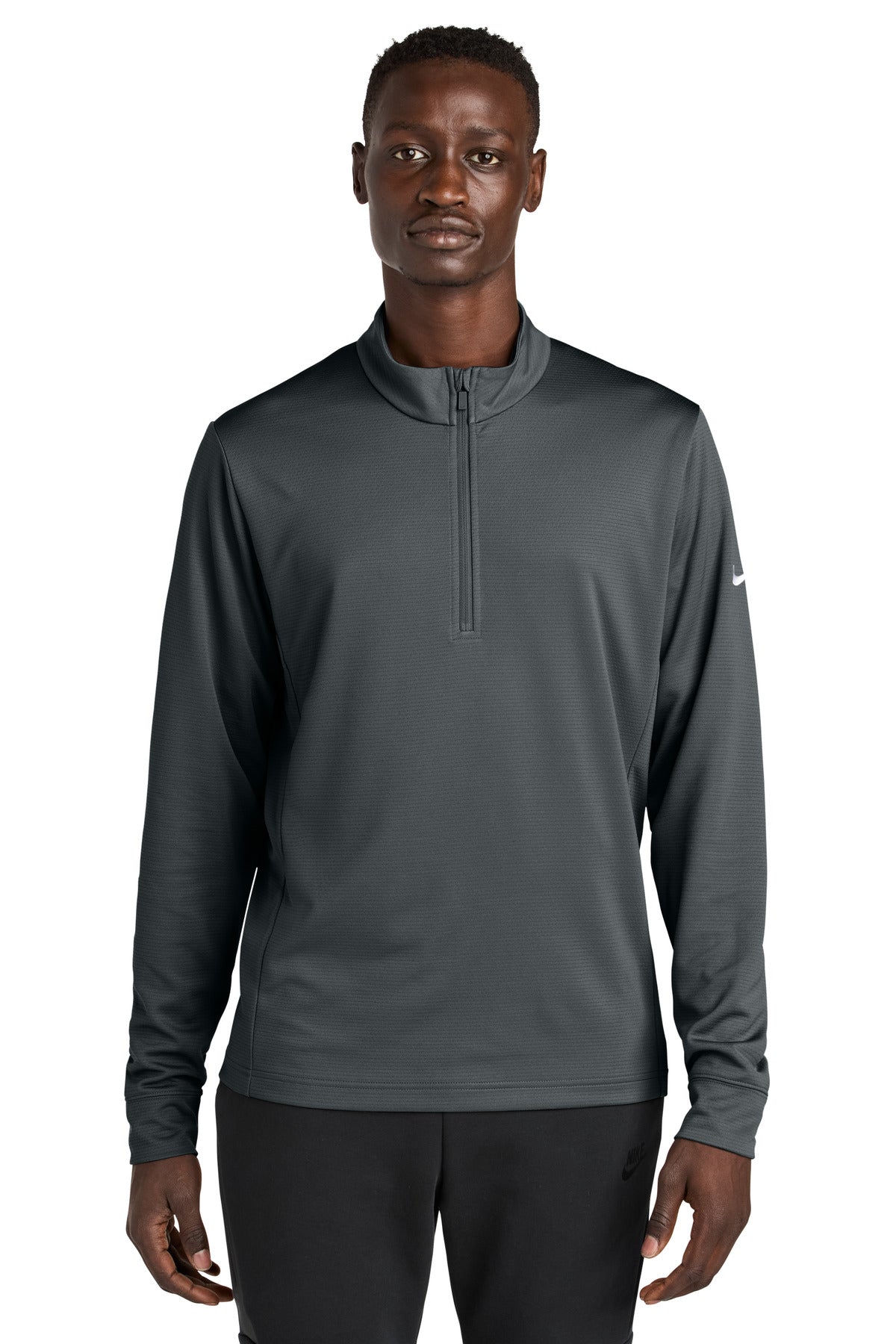 Nike Essential 1/2-Zip Cover-Up NKHM8036 - Anthracite - 2XL