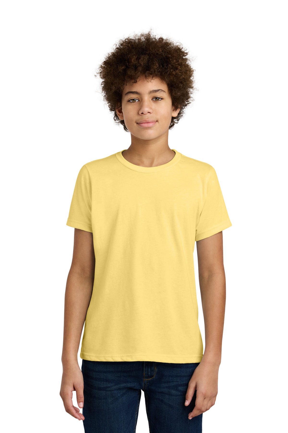 Next Level Apparel® Youth CVC Tee NL3312 - Banana Cream - L