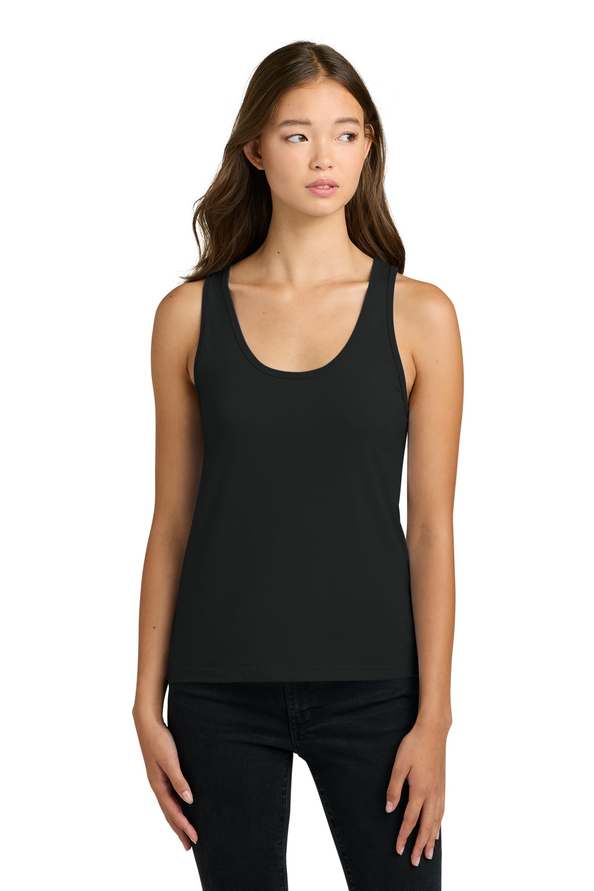 Next Level Apparel® Women's Cotton Tank NL3933 - Black - 2XL