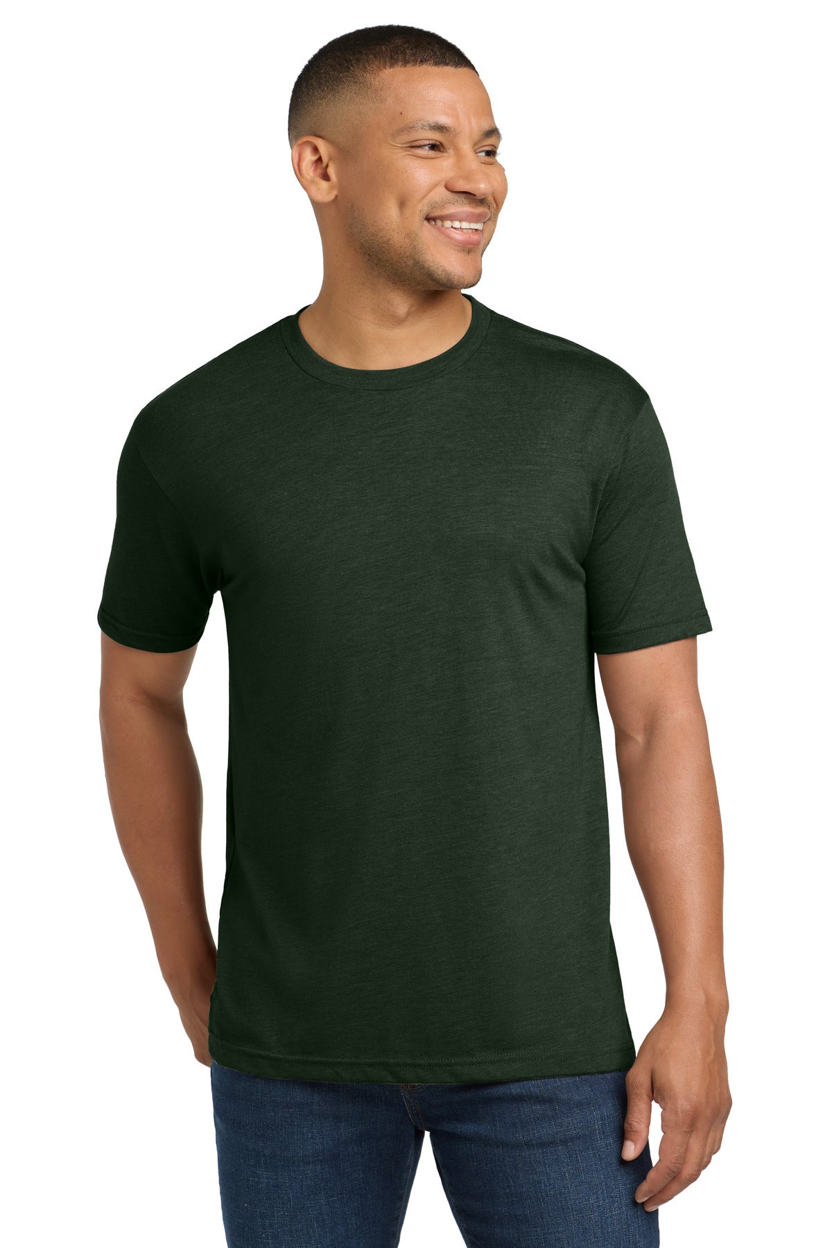 Next Level Apparel®  Adult Tri-Blend Tee. NL6010 - Black Forest - 2XL