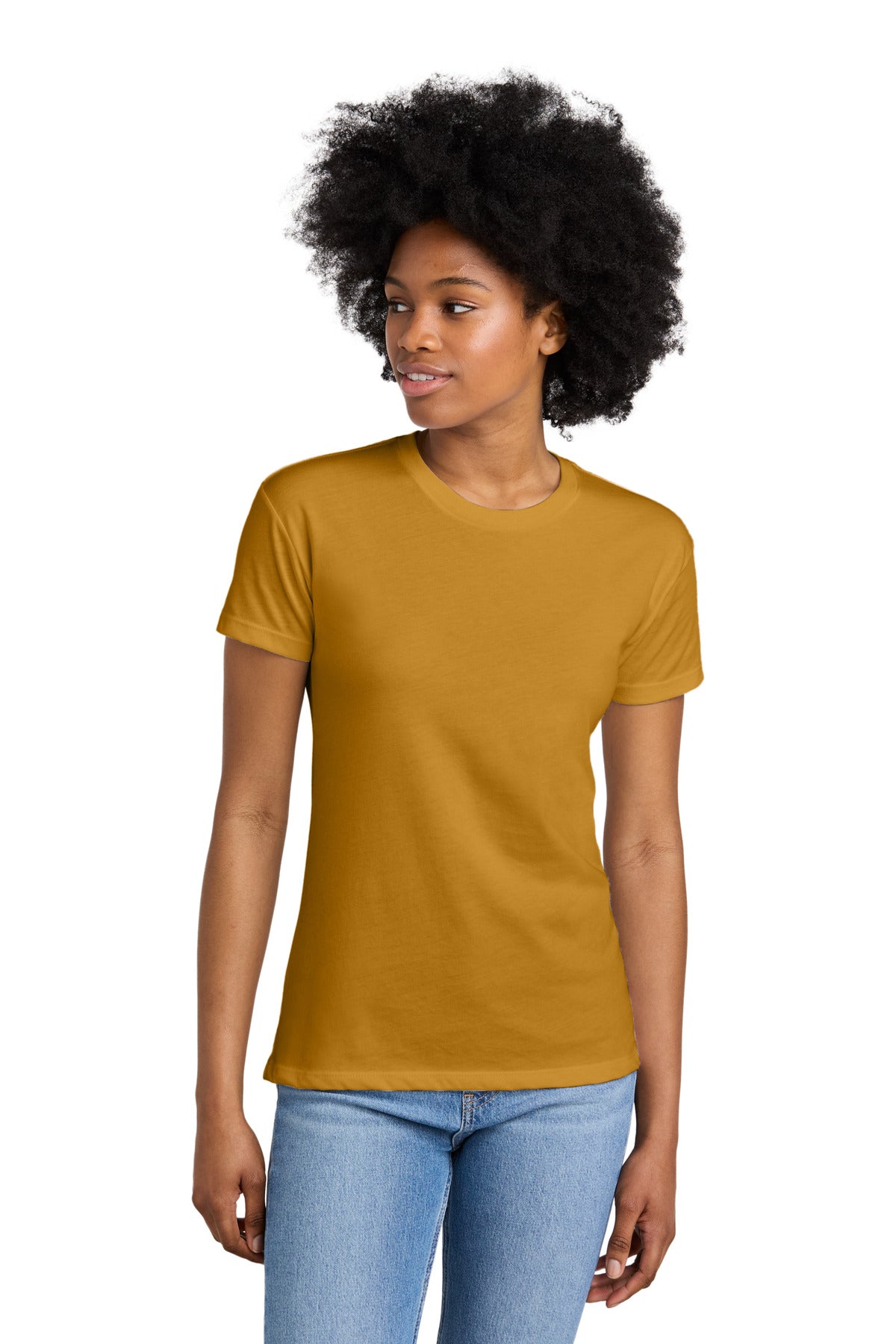 Next Level Apparel® Women's CVC Relaxed Tee NL6600 - Antique Gold - 2XL