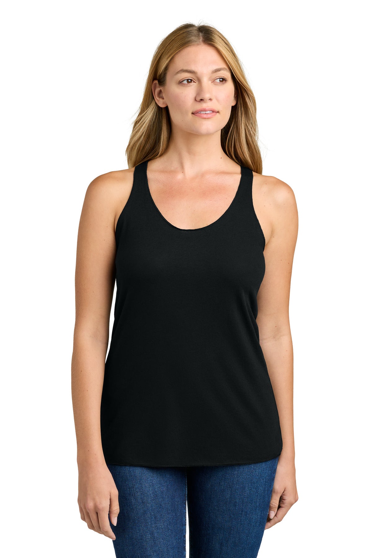 Next Level Apparel®  Women's Tri-Blend Racerback Tank. NL6733 - Black - 2XL