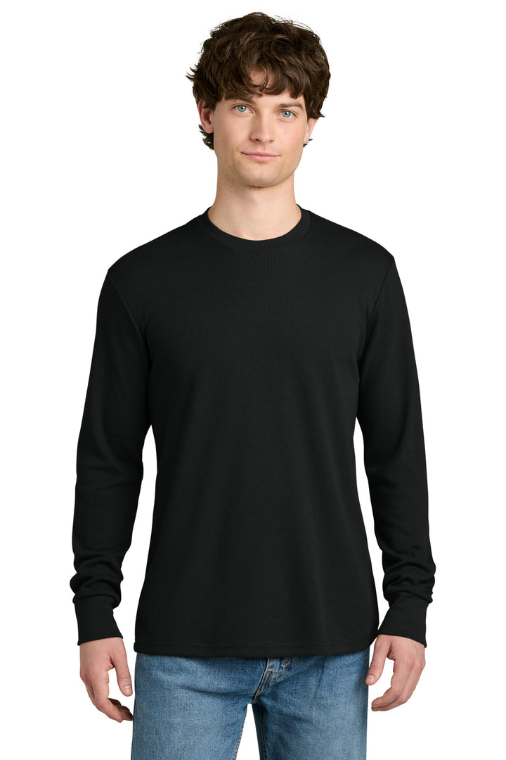 Next Level Apparel® Ideal Thermal Long Sleeve Tee NL8211 - Black - 2XL