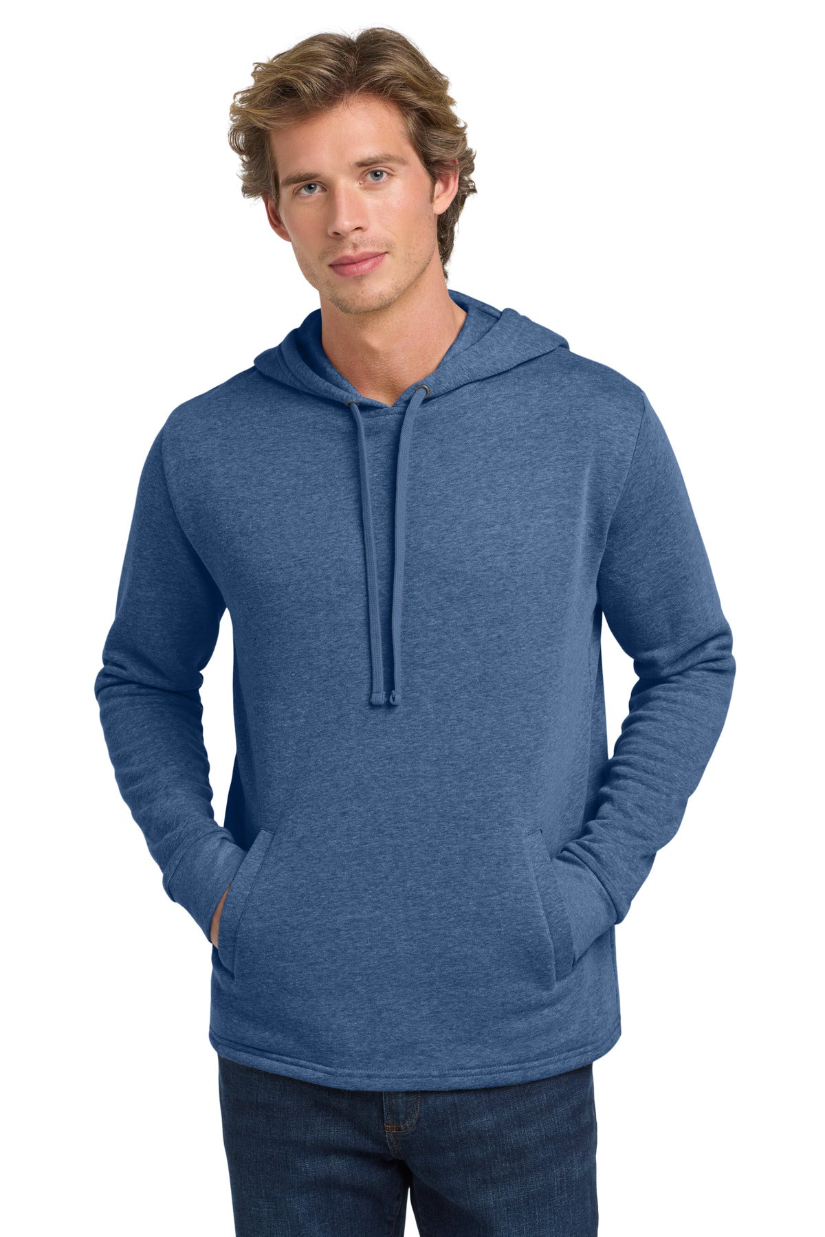 Next Level Apparel®  Adult Malibu Pullover Hoodie. NL9300 - Heather Bay Blue - 2XL