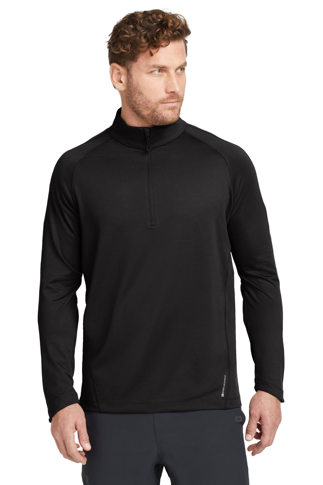 OGIO® Radius 1/4-Zip. OE550 - Blacktop - 2XL