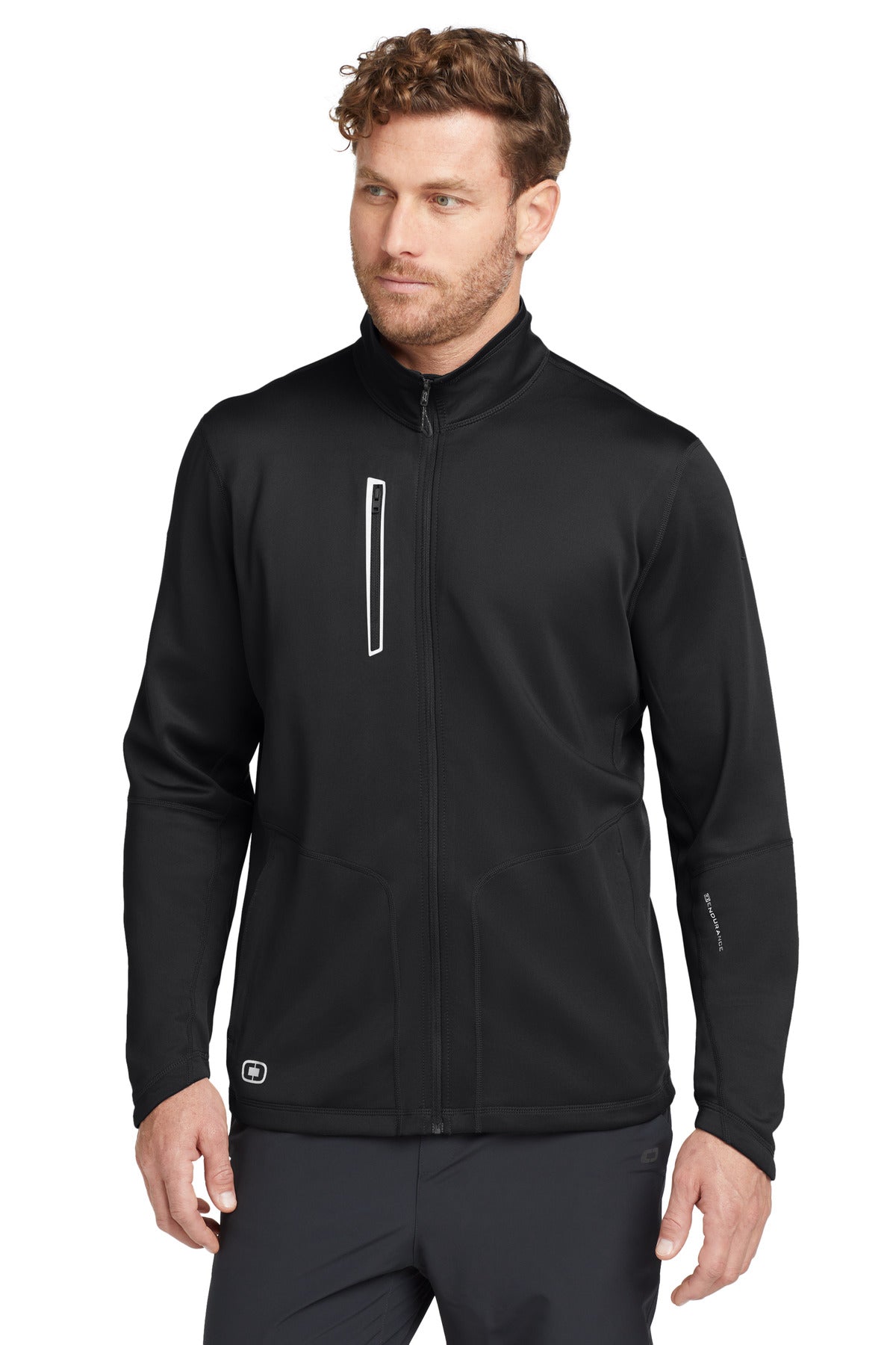 OGIO® Fulcrum Full-Zip. OE700 - Blacktop - 2XL