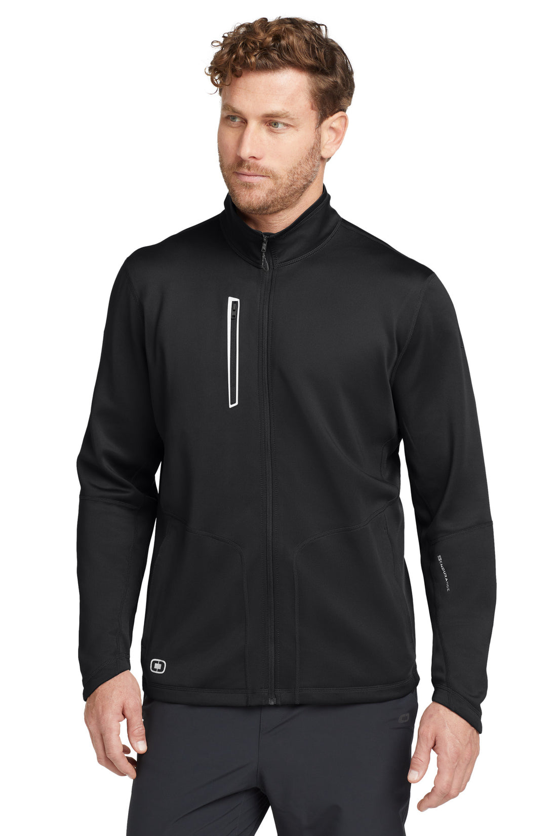 OGIO® Fulcrum Full-Zip. OE700 - Blacktop - 2XL